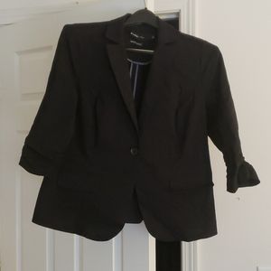 Crop blazer blk Torrid jacket